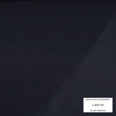 L647/18 Vercelli VII - 95% Wool - Đen xanh